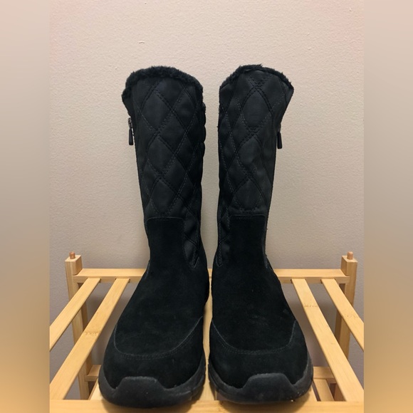 Lands’ End Women’s Insulated All Weather Winter Snow Boots, Black, Size 9 - Picture 9 of 13